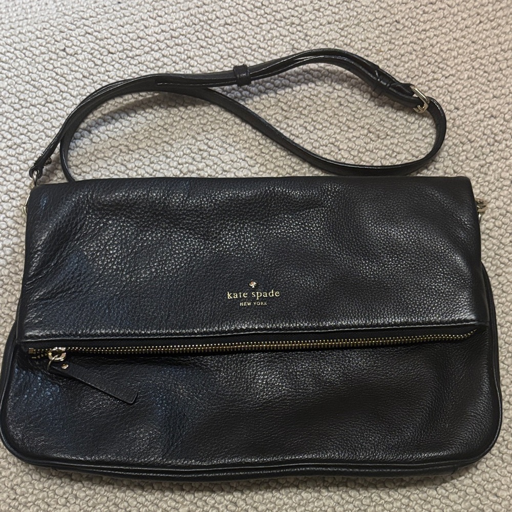 Kate Spade Cobble Hill Marsala Black crossbody bag